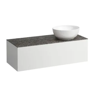 LAUFEN Waschtischunterschrank und Waschtischplatte ALESSI 500x1200x370 H4323130972601