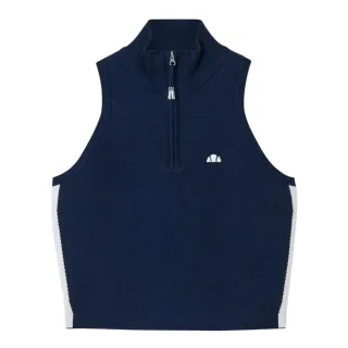 Ellesse - "Surista" Oberteil für Damen, mit kurzem Reißverschluss (Marine)