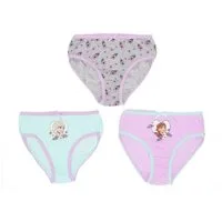 Disney Frozen Slip 3er-Pack Slips aus Baumwolle – Bequeme Unterwäsche für Mädchen