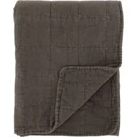 Chic Antique Tagesdecke Chic Antique Decke Quilt Tagesdecke Kuscheldecke 180x130cm Mokka