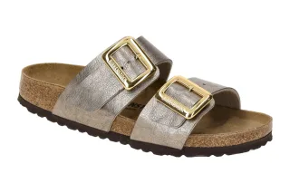 Birkenstock Damen Pantoletten 1029372 BS Sydney_CB Braun Graceful Taupe - Ana...