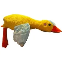 soma Kuscheltier Ente Kuscheltier Plüsch 42cm Plüsch Kuschelkissen Flugente Gans gelb (Set, 1-St., Geschenk-Set), Reisekissen zum kuscheln Plüschtier Geschenk-Idee Kinder sale