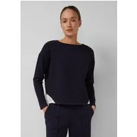 s.Oliver Sweatshirt Sweatshirt Scuba-Sweatshirt in Layering-Optik