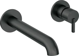Neuesbad Serie 600 Unterputz Waschtischarmatur, inklusive Einbaukörper , Oberfläche: schwarz matt NB1BQS_N54L1