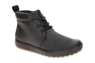 Ecco 20341301001 Classic Tred Ankle Boot - Damen Winterstiefelette Schwarz