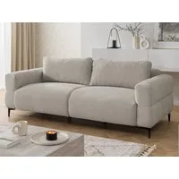 S-Style Möbel 3-Sitzer Sofa Cardea in Bubble-Optik aus weichem Strukturstoff, mit Wellenfederung und hohem Sitzkomfort
