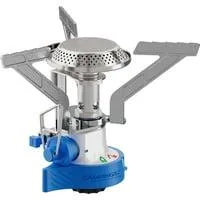 Campingkocher Twister Connect PZ, Gaskocher silber/blau, 2,9 kW