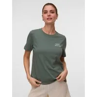 Vero Moda Kurzarmshirt VMSIGRID PAULINA SS TOP BOX JRS Baumwolle, regular fit