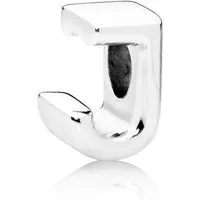 Pandora Bead 797464 Charm Buchstabe Letter J Silber