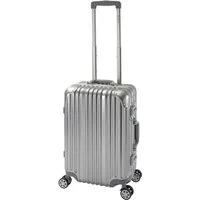 Travelhouse Hartschalen-Trolley London, 4 Rollen, TSA Zahlenschloss Alu-Rahmen Schnappverschluss Polycarbonat-Hartschale