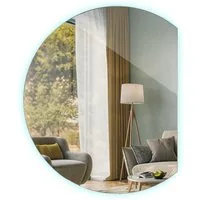 Tulup LED-Lichtspiegel LED-Wandspiegel für Wohnzimmer und Schlafzimmer (Kaltweiß 6500K)