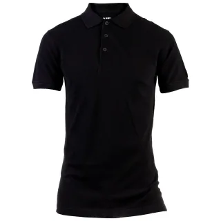 Caterpillar Essentials Baumwoll-Polohemd für Herren in Schwarz