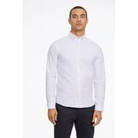 LINDBERGH Langarmhemd mit Button-Down-Kragen