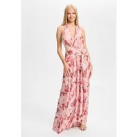 Hey Kyla Abendkleid - Neckholder Abendkleid mit floralem Print Taillierter Schnitt mit fließendem Rockteil