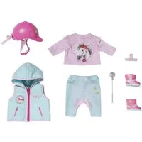 Zapf Creation® Puppenkleidung 831175 BABY born Deluxe Reitoutfit