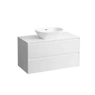Laufen Waschtischunterschrank und Waschtisch-Platte LANI 493x985x527 H4043211122601