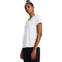 Under Armour® Trainingsshirt TECH SSV- SOLID mit V-Ausschnitt, schnell trocknend, atmungsaktiv, normale Schnittform