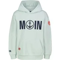 SUBLEVEL Hoodie Kinder Sweathoodie mit Moin-Prints Pulli mit maritimen Prints und Moin-Motiven