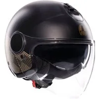 AGV Motorradhelm Eteres Ponza Jethelm, vorbereitet für Kommunikationssystem,integriertes Sonnenvisier