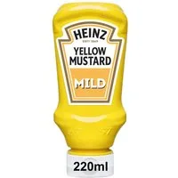 Heinz Saucen, Heinz American Mustard Mild Senf nach amerikanischer Art 220ml