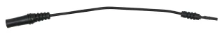 KS Tools 4,0 mm Eingangsbuchse mit Prüfadapterbuchse rund schwarz - 150.0957