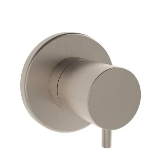 VitrA Zubehör Unterputz-Absperrventil Fertigmontageset 8 x 8 cm Nickel gebürstet,A4145834 A4145834