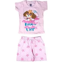 PAW PATROL Schlafanzug Skye (2 tlg) Pyjama Set kurz - Mädchen Shorty Gr. 92-128 cm
