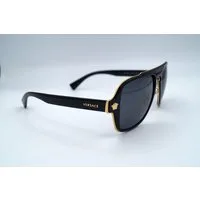 Versace Sonnenbrille VERSACE Sonnenbrille Sunglasses VE 2199 100281 Polarized