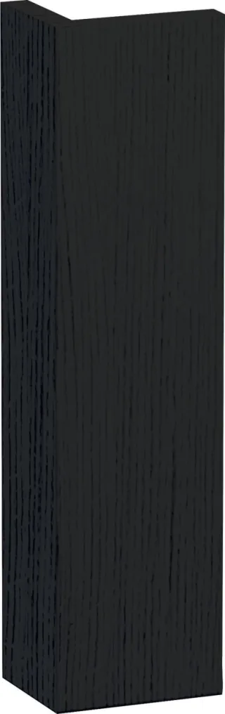 Duravit L-Cube Korpusblende Eiche Schwarz Matt 20x16x400 mm - LC589901616 LC589901616