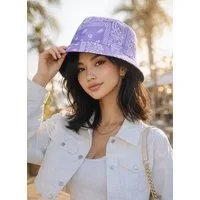 Ella Jonte Schlapphut 2-in-1 Bucket Hat Paisley Wendehut – Stylischer Sonnenschutz & Faltbar