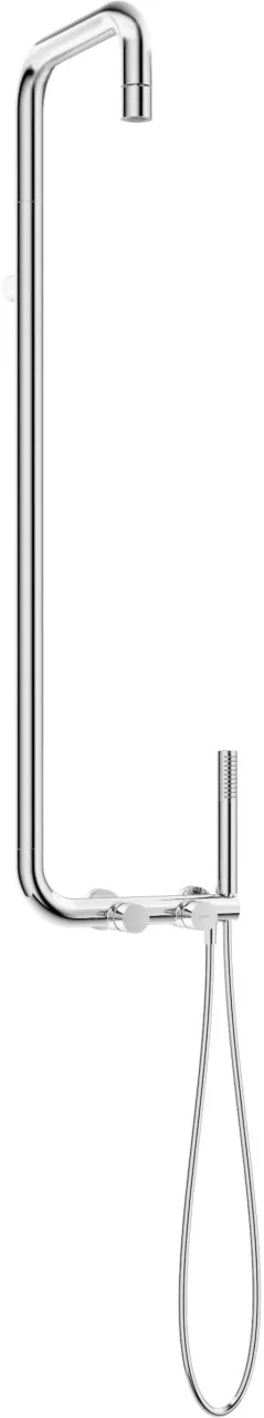Neuesbad Serie 600 Duschsystem mit Thermostatarmatur, chrom NB1DENQS_04XT1