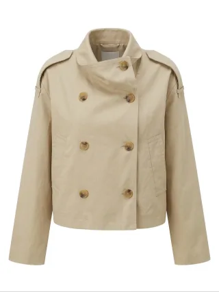 MANGO - JACKE LIPA BEIGE - Gr. - L