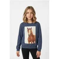 Name It Sweatshirt NKFVOTEA LS NREG SWEAT UNB Baumwolle, regular fit