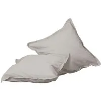 Primera Kissenbezüge Kissenbezüge »Stone Washed«, Primera (2 Stück), (2 Stück), mit Stone-Washed Optik
