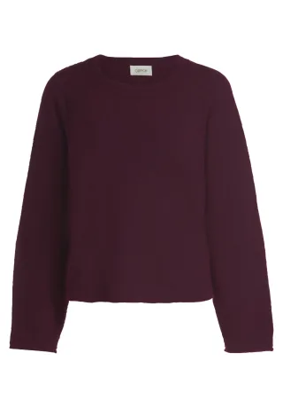 CARTOON - Strickpullover dark aubergine - Gr. - 38