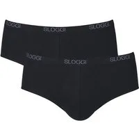 sloggi Midislip Basic (2-St) Midi-slip panty-s shorts