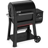 Holzpelletgrill Searwood schwarz, WLAN und Bluetooth, App-Steuerung