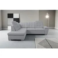 WERK2 Ecksofa Bonny inkl. Kopfteilverstellung, Bettfunktion, Stauraum, Breite 265cm, Komfortwunder mit Schlaffunktion, verstellbarem Kopfteil & Stauraum.