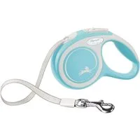 flexi Flexileine FLEXI Rollleine New COMFORT Gurt - 3m, bis 12kg Farbe: hellblau