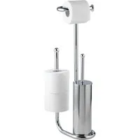 WENKO WC-Reinigungsbürste Wenko WC-Bürstengarnitur Universalo chrom
