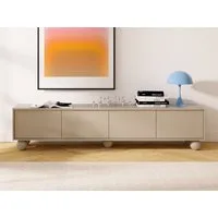 Beautysofa TV-Schrank ADEL im modernen Stil 200 cm (Push-to-Open) moderner RTV-Schrank mit Türen, Schublade und offenen Fächern