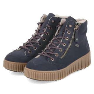 Rieker Wintersneaker - Gr. 36 - Blau - Synthetik