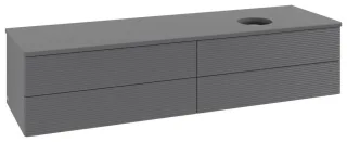 Villeroy & Boch Waschtischunterschrank Antao K27_1 1600x360x500mm mit Struktur FK/AP: GK/0 K27110GK