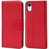 CoolGadget Handyhülle Book Case Handy Tasche für Apple iPhone XR 6,1 Zoll, Hülle Klapphülle Flip Cover für iPhone XR Schutzhülle stoßfest