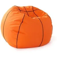Lumaland Sitzsack Luxury Basketball Sitzkissen, Bodenkissen gaming Bean Bag waschbar robust 370l & 170l