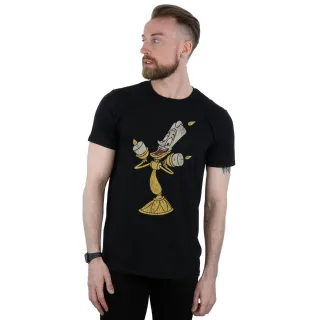 Disney - "Beauty And The Beast" T-Shirt für Herren (Schwarz)