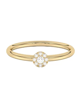 Diam Addict Ring 585 Gelbgold mit im Labor gezüchteten Diamanten