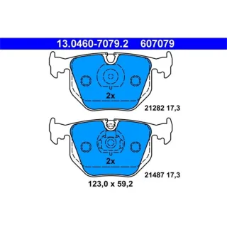 ATE Bremsbel?ge hinten BMW 3 5 7 X3 X5 Z4 Z8 Land Rover Range