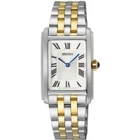 Seiko Quarzuhr SWR087P1, Armbanduhr, Damenuhr, Edelstahlarmband