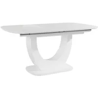 OTTO home Esstisch Tisch Nia, inklusive Einlegeplatte, mit einer Hochglanz-Optik, Breite 160-200 cm